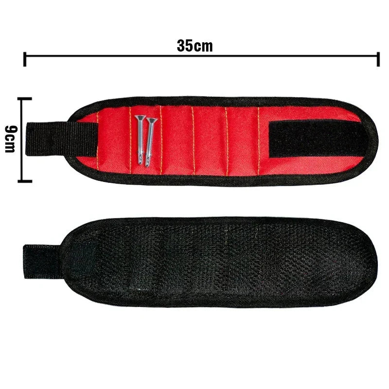 Magnetic Tool Wristband – Hands-Free Screw & Bit Holder