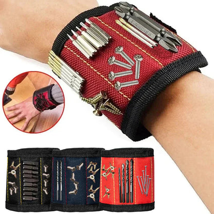 Magnetic Tool Wristband – Hands-Free Screw & Bit Holder
