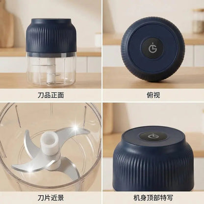 Mini Electric Food Chopper – Rechargeable, USB Charging