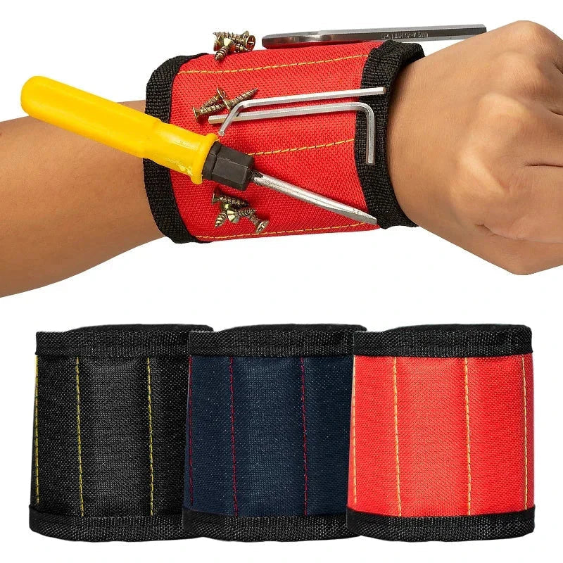 Magnetic Tool Wristband – Hands-Free Screw & Bit Holder