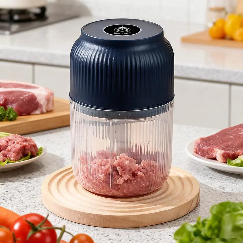 Mini Electric Food Chopper – Rechargeable, USB Charging