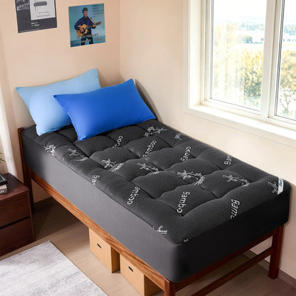 Bamboo Cooling Mattress Topper – Fitted, Deep Pocket